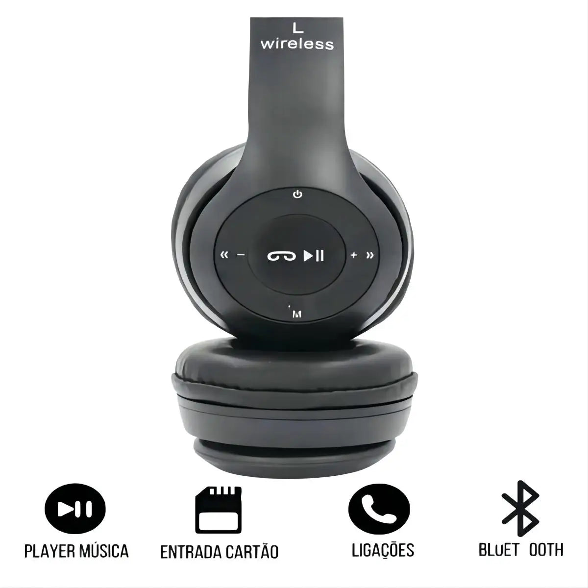 Fone de Ouvido Bluetooth Estéreo
