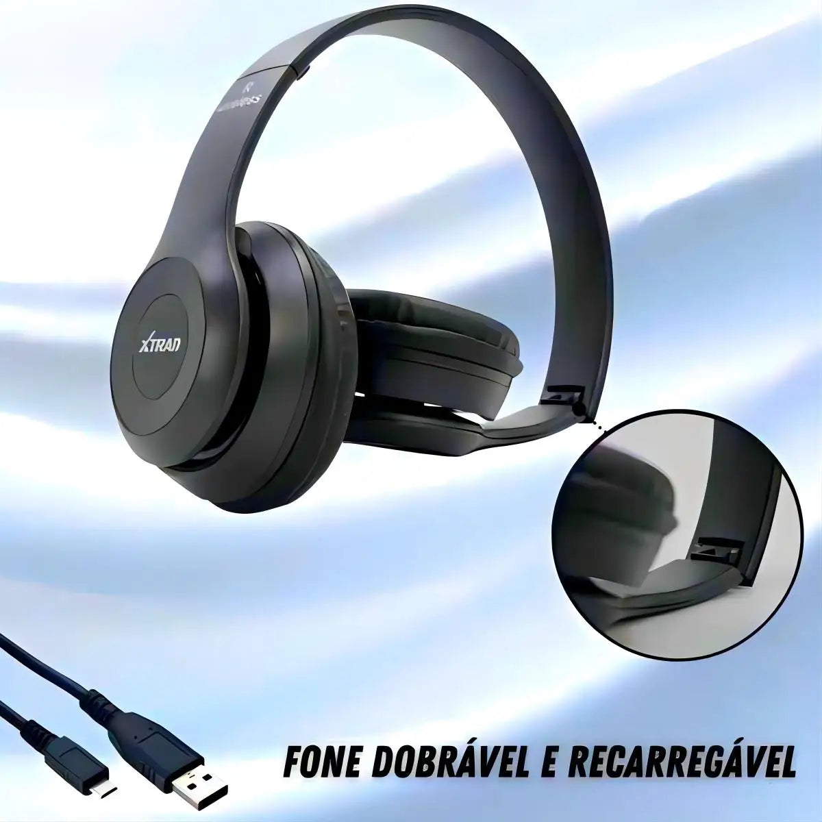 Fone de Ouvido Bluetooth Estéreo