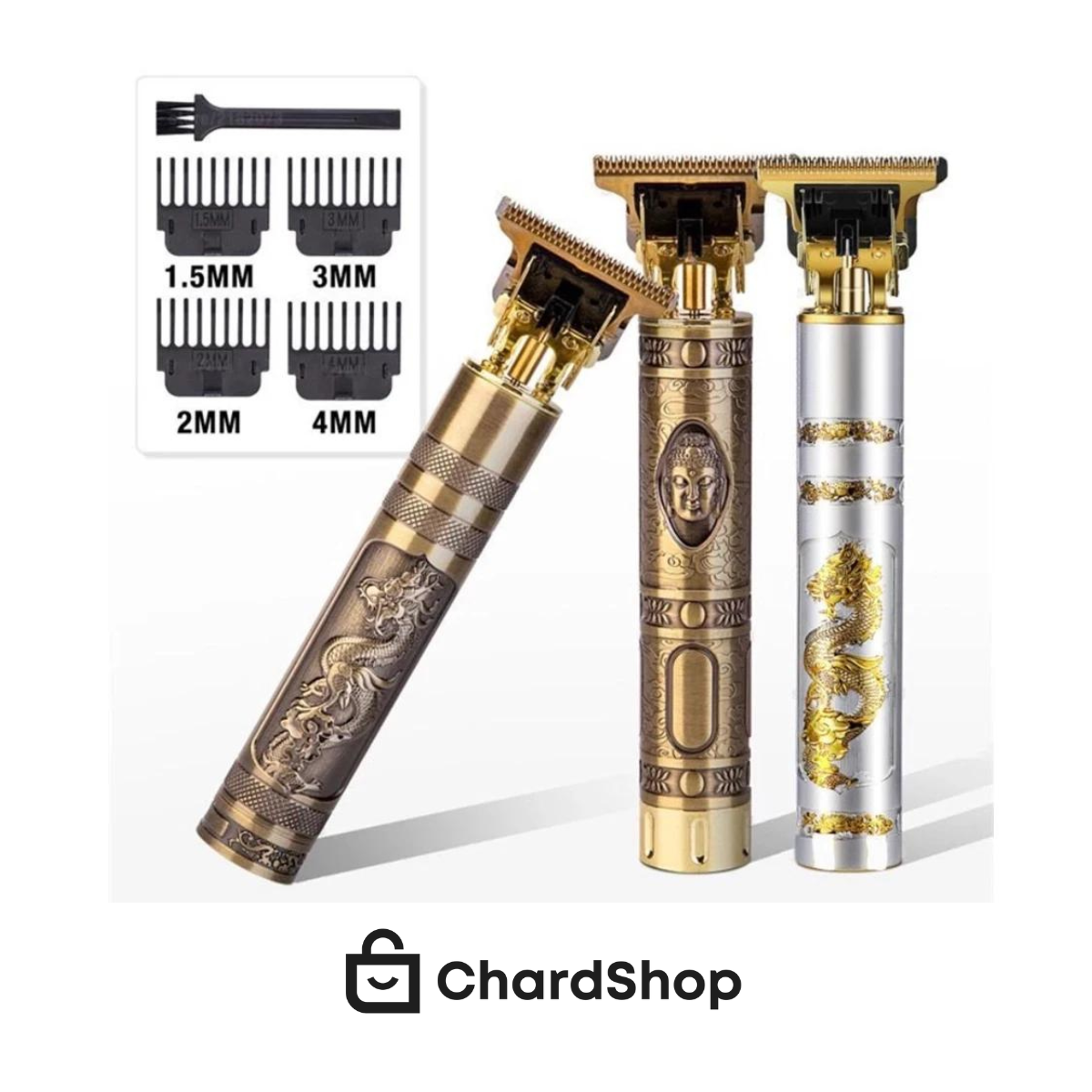 Barbeador MaxRuler - Designer Aleatório Elétrico Profissional