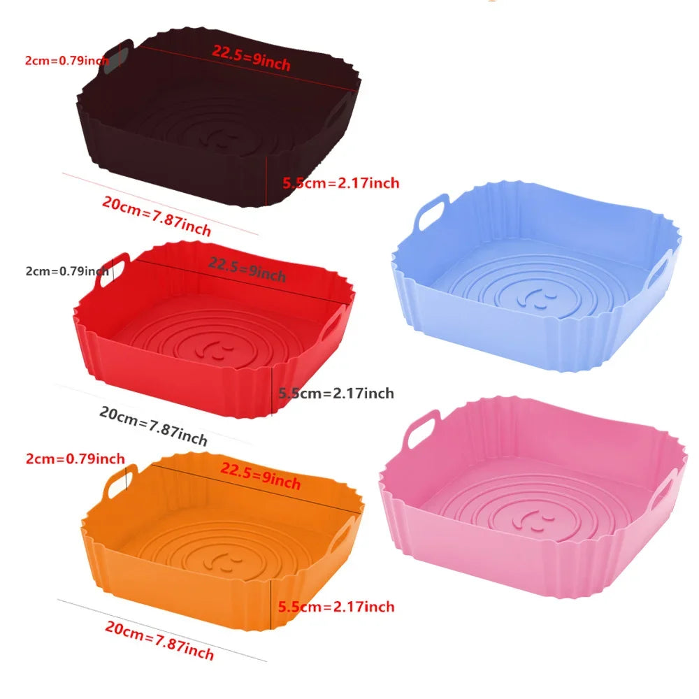 Forma de Silicone para AirFryer [REUTILIZÁVEL]