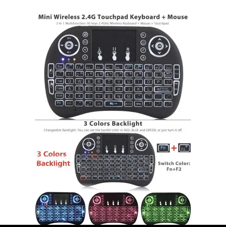 Mini Teclado Wireless